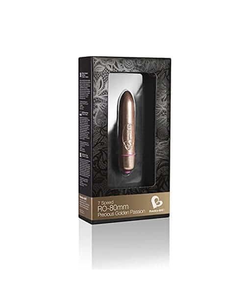 Rocks Off RO 80mm Precious Golden Passion Bullet — image 5 of 6