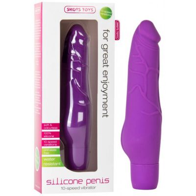 Shots Silicone Penis Purple
