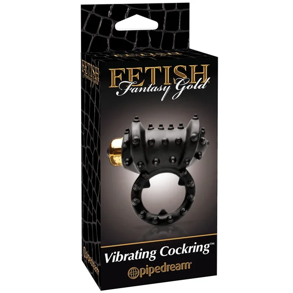 Fetish Fantasy Gold Vibrating Cockring Black — image 4 of 4