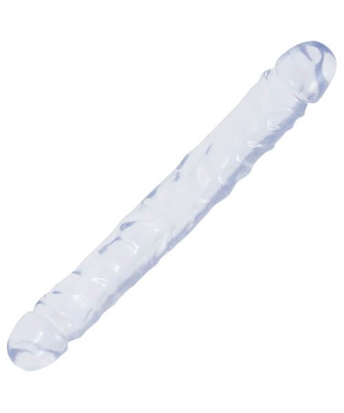 Doc Johnson Junior Double Dong-Clear