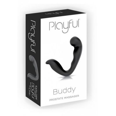 Playful Buddy Prostate Vibe Black