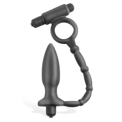 Pipedream Vibrating 4 Butt Plug With Cock Ring