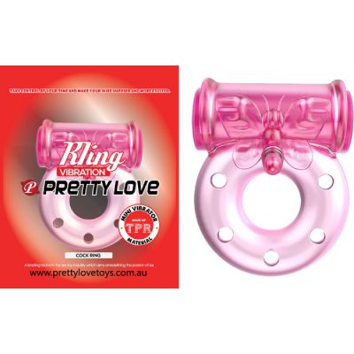 Vibrating Cock Ring Pink