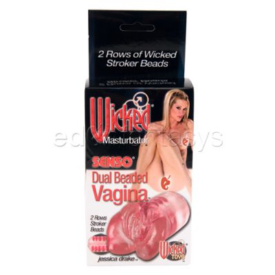 Wicked masturbator Jessica Drake senso dual beaded vagina