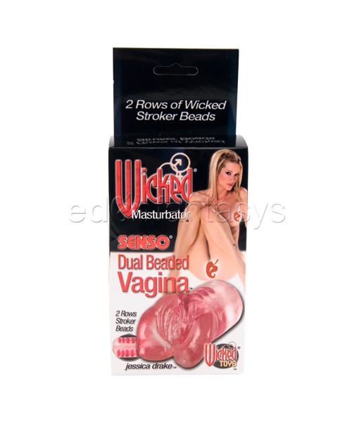 Wicked masturbator Jessica Drake senso dual beaded vagina