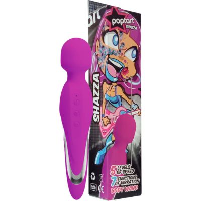 Rechargable Body Wand Shazza Purple