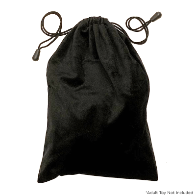 Adult Toy Pouch Velvet Black