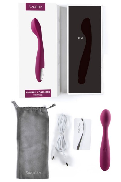 Svakom Keri 6.75" Rechargeable Clitoral Vibrator