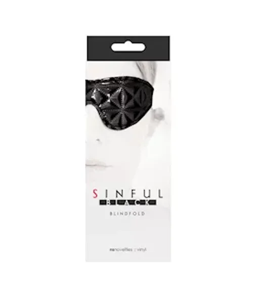 Sinful Blindfold Black — image 6 of 6