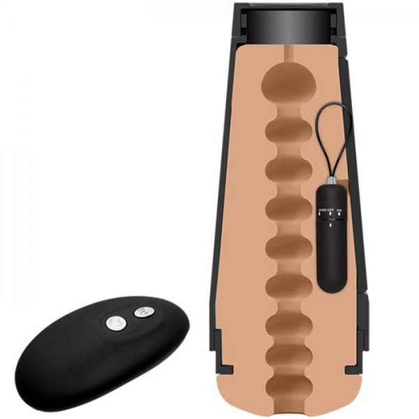 Main Squeeze Remote Vibrating Stroker
