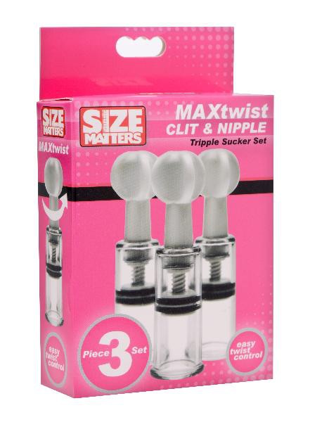 Twisted Triplets Nipple And Clit Suckers