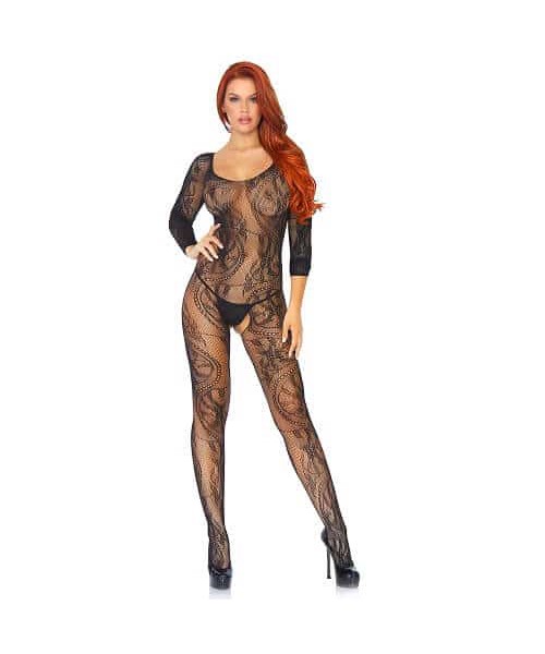 Leg Avenue Swirl Lace Bodystocking — image 6 of 9
