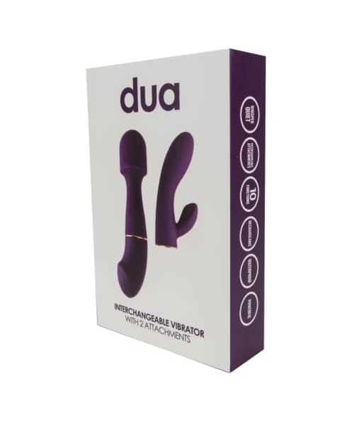 Loving Joy DUA Interchangeable Vibrator with 2 Attachments — image 9 of 20