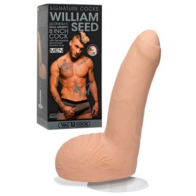 Doc Johnson William Seed 8 25 Dildo with Removable Suction Cup