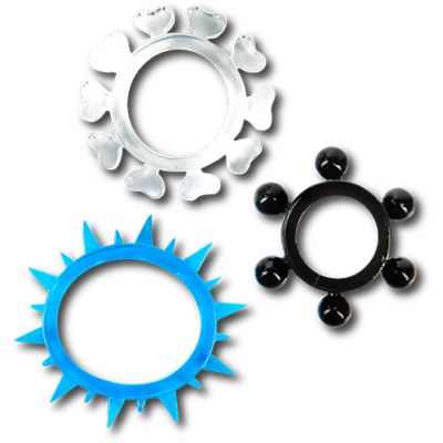 King s Rings Jumbo Pack 3 Pack Cock rings
