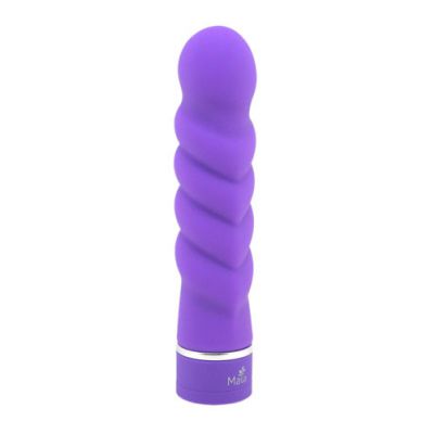 Twistty silicone vibrator