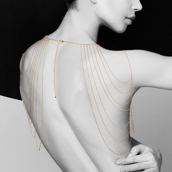 Bijoux Indiscrets Magnifique Gold Shoulder Body Jewellery