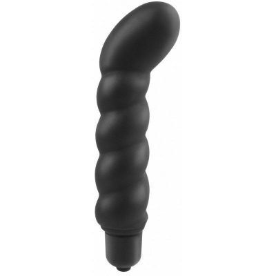 Anal Fantasy Ribbed P Spot Silicone Vibe