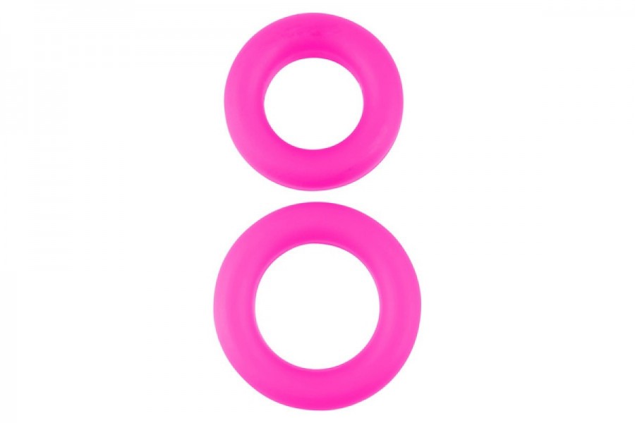 Neon Stretchy Silicone Cock Ring Set