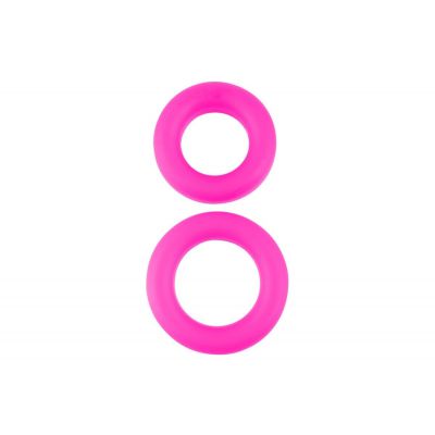 Neon Stretchy Silicone Cock Ring Set