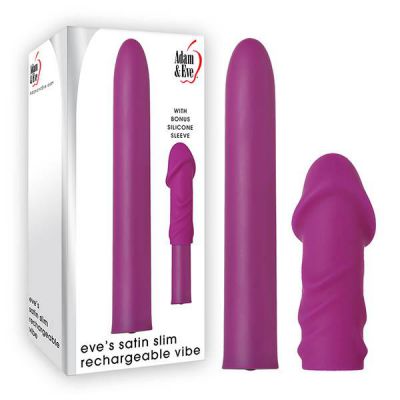 Adam Eve Eve s Satin Slim Rechargeable Vibe
