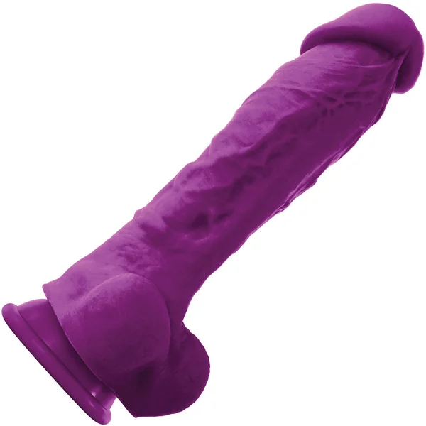 Colours Soft 8" Silicone Dildo by NS Novelties — image 19 of 19