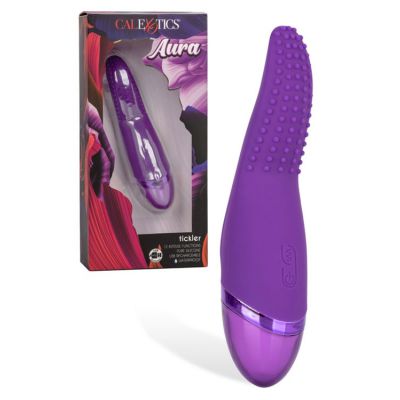 California Exotic Tickler 6 25 Textured Silicone Clitoral Vibrator