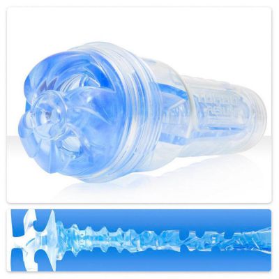 Fleshlight Turbo Thrust Blue Ice Masturbator Blow Job Simulator for Men