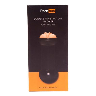 Pornhub Double Penetration Stroker Pussy and Ass Black