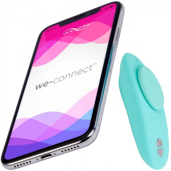 We-Vibe Moxie 3.6" Panty Vibrator with Magnetic Clip & App