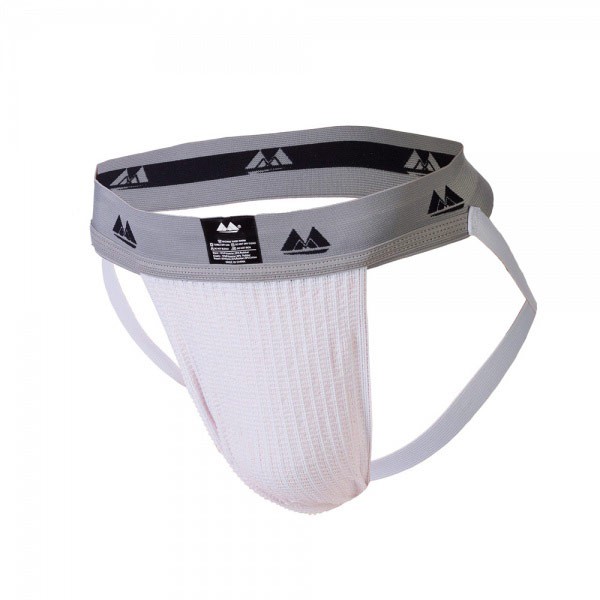 Jockstrap White with 2 Inch Band - Large