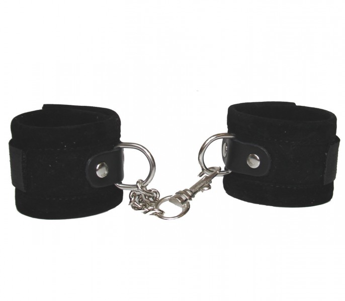 Handcuffs Suede Velvet