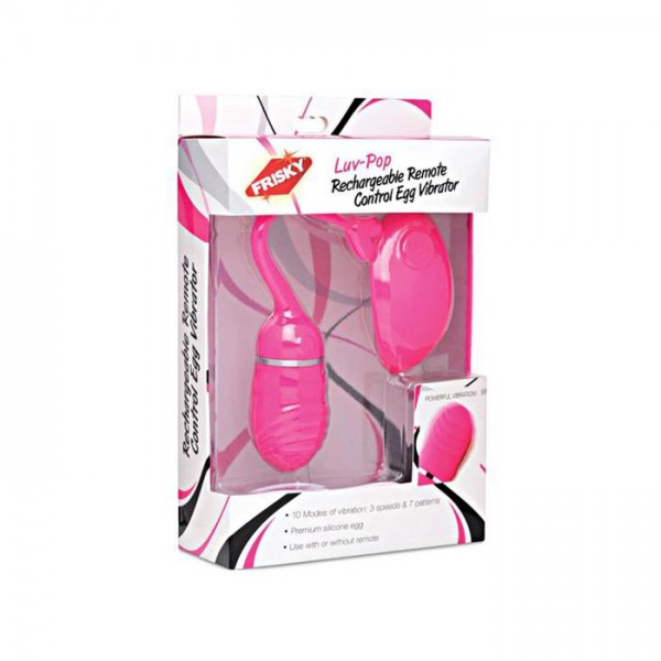 Luv-Pop Rechargeable Remote Control Egg Vibrator