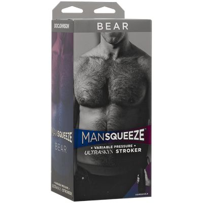 Bear Man Squeeze Ass Ultraskyn Stroker