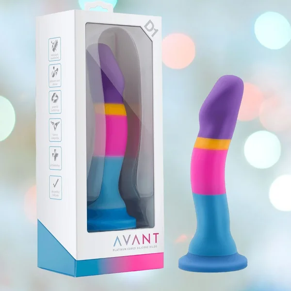 Avant D1 Hot 'N' Cool G-Spot Silicone Dildo — image 21 of 24