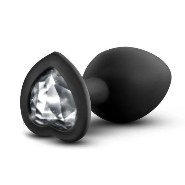 Temptasia Bling Bling Silicone Butt Plug with Clear Crystal — image 9 of 23
