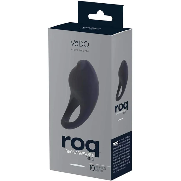 Vedo Roq Rechargeable Vibrating Silicone Cock Ring — image 22 of 22