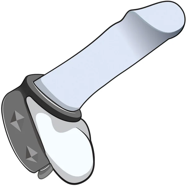 Performance VS7 Silicone 3 Snap Cock & Ball Strap Ring Large — image 24 of 25