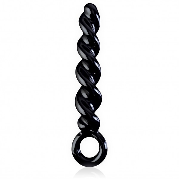 Icicles No. 39 Hand Blown Glass Twisted Dildo