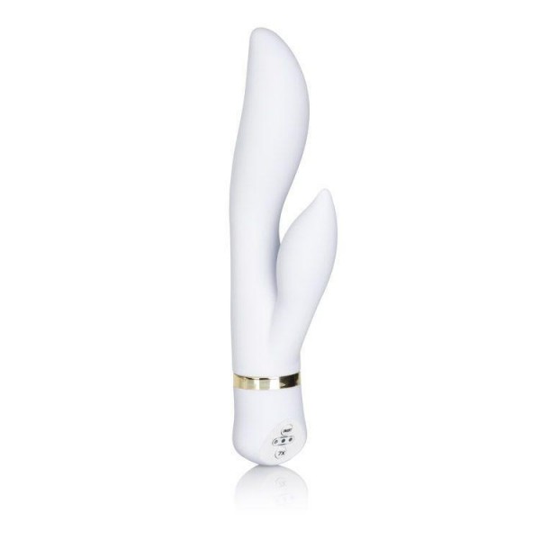 Spellbound White Wave Silicone Dual Vibe