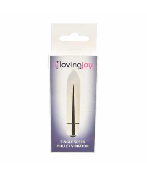Loving Joy Single Speed Silver Bullet Vibrator