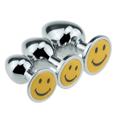 Smiley Steel Plug