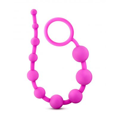 Luxe Silicone 10 Anal Beads