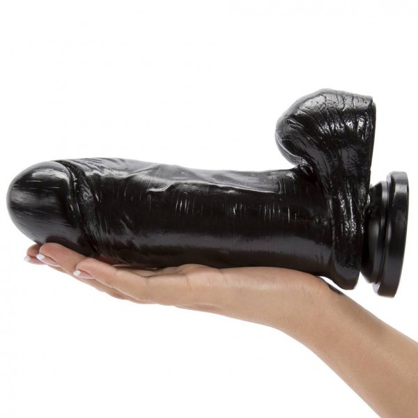 Extra Thick Suction Cup Dildo Vibrator 7.5 Inch