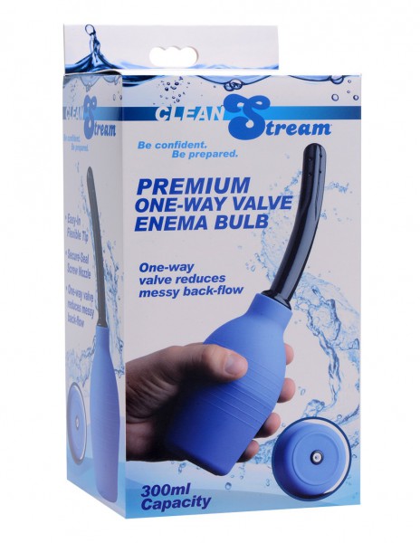 Cleanstream Premium One-Way Valve Enema Douche