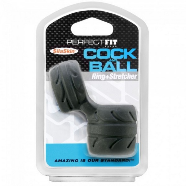 Perfect Fit Cock and Ball Ring + Stretcher
