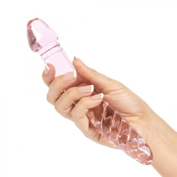 Icicles No 57 Realistic Double Ended Glass Dildo