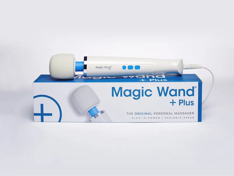 Magic Wand Plus 4-Speed Corded Wand Massager with Silicone Head — image 6 of 8