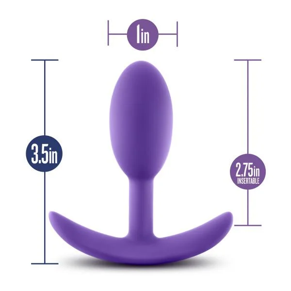 Blush Luxe Wearable Vibra Slim Silicone Butt Plugs, Small & Medium — image 16 of 25