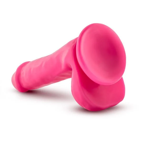 Blush Neo Elite 6 Inch Silicone Dual Density Suction Cup Dildo — image 22 of 25